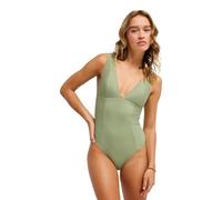Roxy Love - Costume da bagno da donna ERJX103786., Verde olio., L