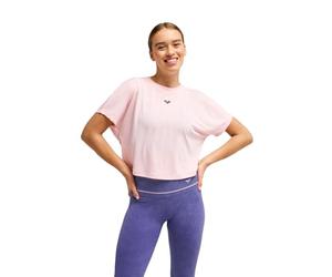Roxy Maglia a Maniche Corte Everyday Flow Crossed Back Tee Donna Rosa