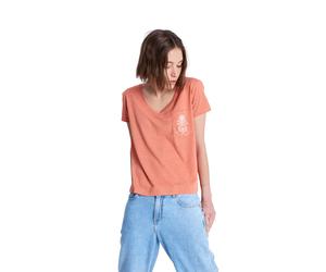 ROXY Maglia funzionale 'Laguna Green' albicocca / bianco Donna ROXY M
