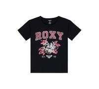 Roxy Maglietta a Maniche Corte LILYREGULAR Vintage Bambina Nero 12, Antracite, 12 Anni