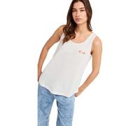 Roxy Maglietta a Maniche Corte SATURDAZE Tank Donna Bianco
