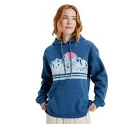 Roxy Maglione in Pile Surf Stoked Hoodie Brushed VT Blu L