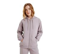 Roxy Maglione in Pile Surf Stoked Zipped Brushed Viola M