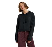 Roxy Maglione in Pile Surfing by Daylight Hoodie Nero XS