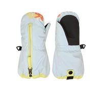 Roxy - Moffole da sci/snowboard - Snows Up Mitt Ice Blue in Pelle - Taglia Bambino S