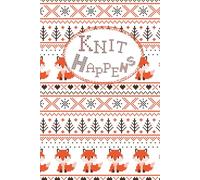 Roxy Moon Knit Happens Ugly Sweater Notebook: A Playful Christmas Notebook for Writing, Holiday Notes, and Cozy Winter Fun