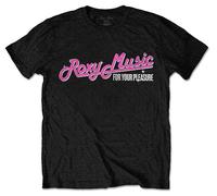 Roxy Music For Your Pleasure Tour ufficiale Uomo maglietta unisex