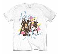 Roxy Music 'Guitars' (Bianco) T-Shirt - NUOVO E UFFICIALE