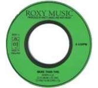 Roxy Music - Roxy Music - More Than This / India - EG