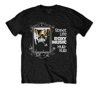 Roxy Music Street Life Hula-Kula ufficiale Uomo maglietta unisex