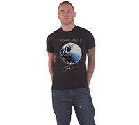 Roxy Music T Shirt Siren Band Logo Nuovo Uomo Nero Size S