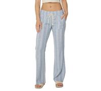 Roxy Oceanside Pant Pantaloni, Riviera, M Donna