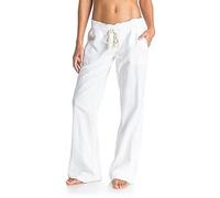 Roxy - Oceanside Pants per Donna - Bright White - XS