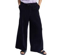 Roxy - Pantaloni da donna in velluto - Lekeitio Pant Knit True Black per Donne in Cotone - Taglia S - Nero