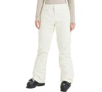 Roxy - Pantaloni da sci/snowboard da donna - Backyard Pant Whisper White per Donne in Pelle - Taglia XS - Bianco