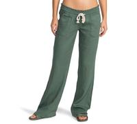 Roxy Pantaloni da Spiaggia Oceanside Pant Donna Verde XXL