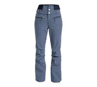 Roxy - Pantaloni da sci da donna a vita alta - Rising High Pant Whisper White Small Dots per Donne in Pelle - Taglia L - Nero