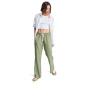 Roxy Pantaloni Svasati Oceanside Pant Donna Verde