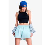 Roxy - Perfect Stripe Short Blu - Abbigliamento XS Blu