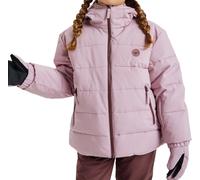 Roxy - Piumino da sci - Snowyhill Puffy Girl Jacket Discreet Mauve in Pelle - Taglia Bambino 8a - Rosa