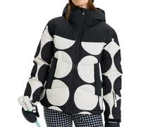Roxy - Piumino impermeabile in Primaloft® - Alofted Puffy Jacket True Black Big Dots per Donne - Taglia L - Nero