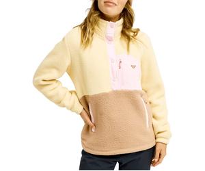 Roxy - Polaire à col montant - Alabama Cafe Au lait - Taglia L - Beige