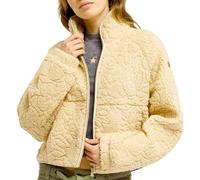 Roxy - Polaire zippée - Blurry Cloud Polar Pebble Outline Mo per Donne in Nylon - Taglia S - Beige