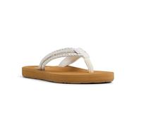 Roxy Porto IV, Infradito Donna, Argento, 39.5 EU