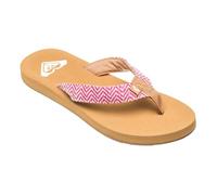 Roxy Porto Raffia II, Sandali Donna, Lampone, 39 EU