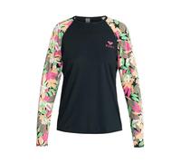 Roxy Printed Rash vest a maniche lunghe con cerniera da Donna