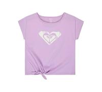 Roxy Pura Playa - Maglietta a maniche corte per ragazze 4-16 ERGZT04148, Crocus Petal, 8 Anni