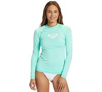 Roxy Rash Guard Whole Hearted UPF 50+manica lunga protezione solare camicia da nuoto ad asciugatura rapida Rashguard, Opale 231 Exc, M