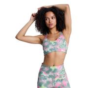 Roxy Heart Pt Medium Impact Sports Bra Verde M Donna