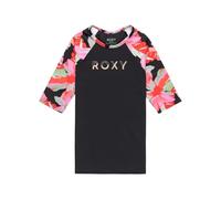 Roxy RG Active SS Lycra T-Shirt, Antracite Le mosse Floreale, 8 Anni Bambine e Ragazze