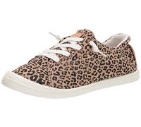 Roxy Rory, Scarpe da Ginnastica Donna, Beige Cheetah Ex, 41 EU