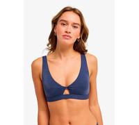 Roxy - Roxy Shine Elongated Bra Blu - Abbigliamento XL Blu