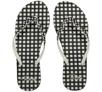 Roxy Sandali da donna Portofino, Black White Checker, 39 EU