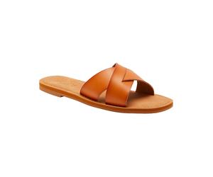 Roxy - Sandali leggeri - Andreya Sandal Tan per Donne in Pelle - Taglia 8,5 US - Marrone
