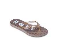 Roxy Sandali Rg Viva Sparkle da bambina, bianco/oro, 33 EU