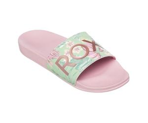 Roxy Sandalo da donna Slippy Ii, verde rosa, 36 EU