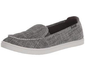 Roxy Scarpe da Ginnastica da Donna Minnow Slip on, Nucleo Lavaggio Nero, 36 EU