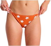 Roxy - Slip da bikini - Hazy Days Moderate Ginger Spice Flores per Donne in Nylon - Taglia S - Arancione