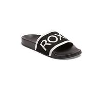Roxy Slippy Knit, Sandali Donna, Nero, 39 EU