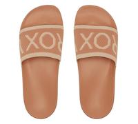 Roxy Slippy Knit, Sandali Donna, Wheat Turkish Coffee, 37 EU