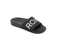 Roxy Slippy-Sandali da Ragazza, Donna, Nero, 36 EU
