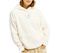 Roxy - Sweat à capuche en sherpa - Cool Calling Polar Fleece Pullover Egret per Donne - Taglia S - Beige