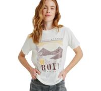 Roxy T-Shirt Manica Corta OCEANREGULAR Poster Bianco L