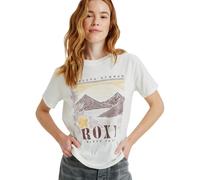 Roxy T-Shirt Manica Corta OCEANREGULAR Poster Marrone XS