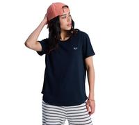 Roxy T-Shirt Manica Corta OCEANWAVE Regular EMBY da Donna, Colore: Nero L