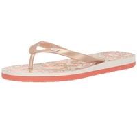 Roxy Tahiti, Sandali Donna, Bianco Rosso Arancione 233, 37 EU
